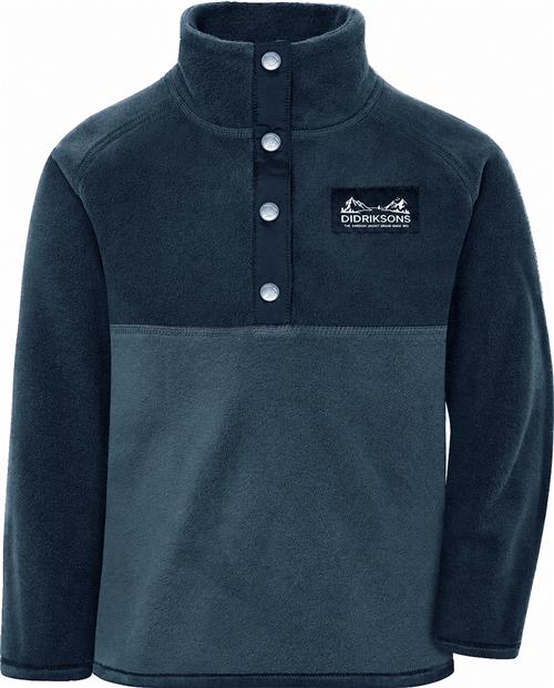 Didriksons Monte Kids Half Bu 6 Mountain Blue Mountain Blue 110 cm  Blå  110 cm  Drenge, Piger