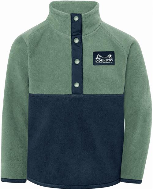 Didriksons Monte Kids Half Bu 6 Dark Moss Dark Moss 140 cm  Grøn  140 cm  Drenge, Piger