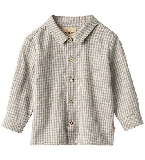 Wheat Skjorte - Oscar - Greybrown Check