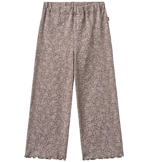 Wheat Bukser - Ela - Purple Plum Paisley