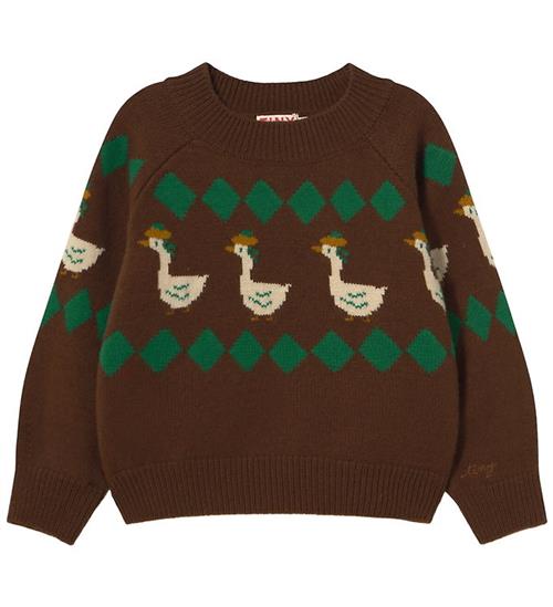 Tiny Cottons Bluse - Strik - Cacao