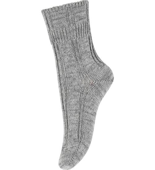 MP Strømper - Uld - Bee - Grey Melange
