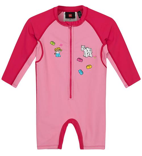 LEGOÂ® Duplo Badeheldragt - LWAdour - Dark Pink