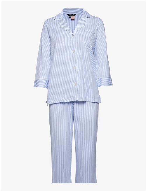 Lauren Ralph Lauren Homewear | Lrl Heritage 3/4 Sl Classic Notch Pj Set | XS