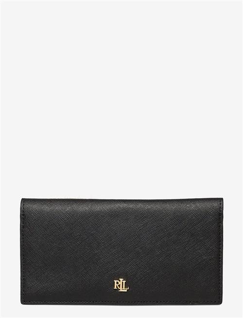 Lauren Ralph Lauren | Crosshatch Leather Slim Wallet | ONE SIZE