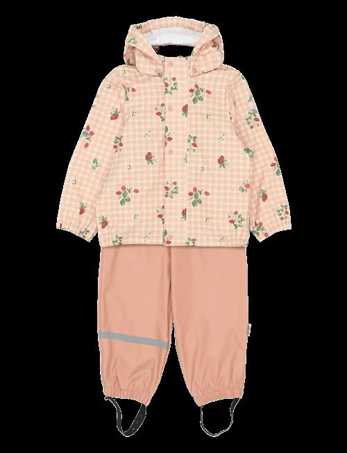 mikk-line | Pu Rain Set Aop W. Susp/104 | 92