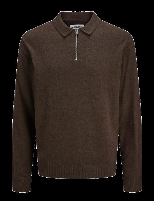 Jack & Jones | Jjeemil Knit Polo Half Zip Ls Noos | L