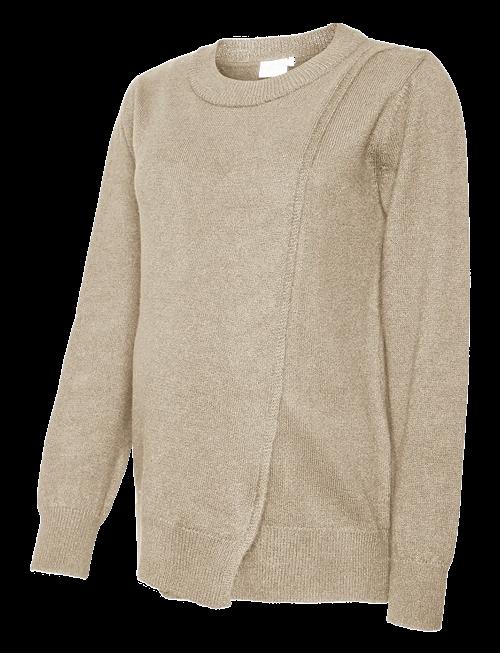 Mamalicious | Mlnewanne Iris L/S Knit Top 2F Noos | XS
