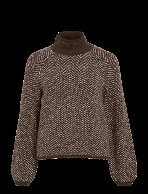 Vila | Vilory High Neck L/S Knit Top - Noos | XL