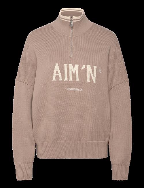 aim´n | College Knitted Half Zip | L