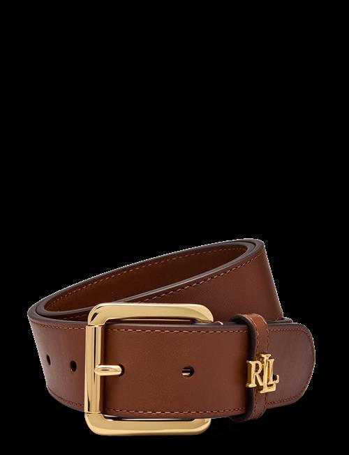 Lauren Ralph Lauren | Natural Smth Leathr-Logo Keeper-Blt | M
