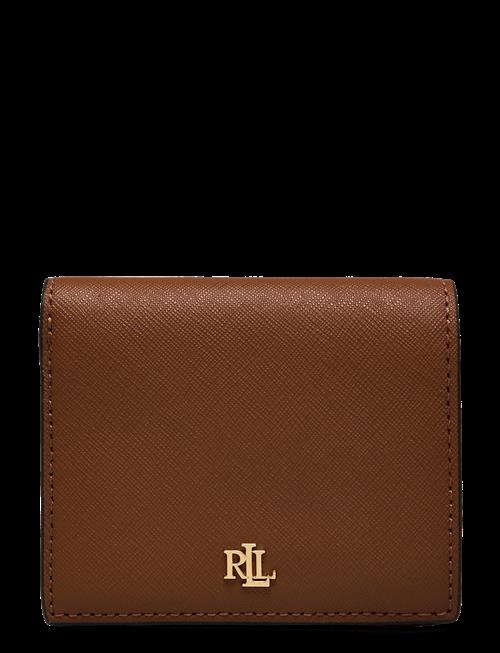 Lauren Ralph Lauren | Crosshatch Leather Compact Wallet | ONE SIZE