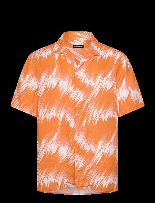J. Lindeberg | Elio Linen Printed Shirt | L