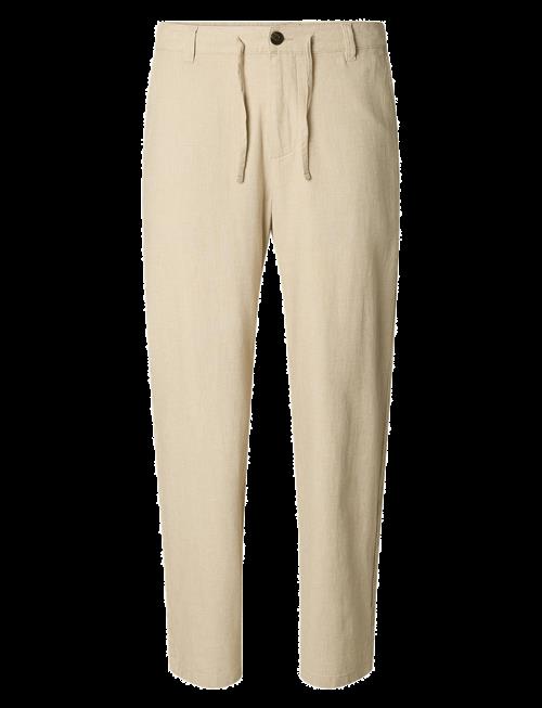 Se Selected | Slh220-Loose Brody Linen Bld Pant Noos | L hos Booztlet