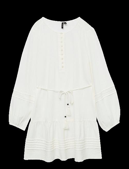Vero Moda | Vmolya Ls Short Dress Wvn Ga | M