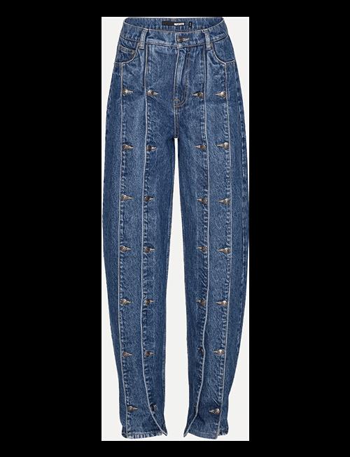 ROTATE | Button Detail Wide Jeans | 29