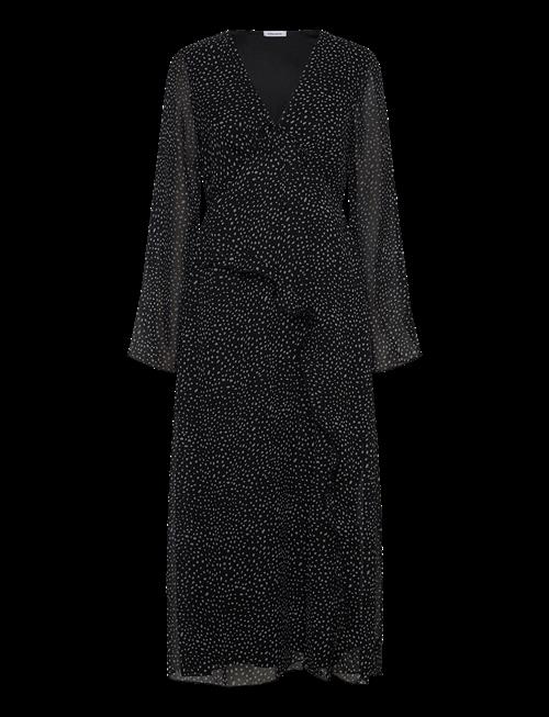 Bubbleroom | V-Neck Frill Dress | 34