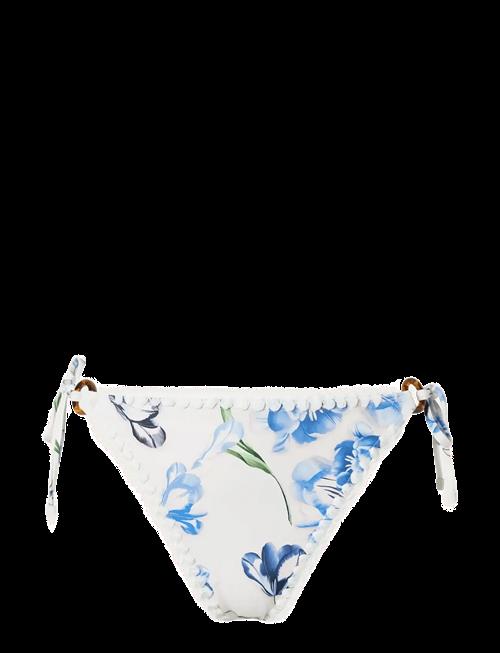 Malina | Roselyn Crochet Trimmed Bikini Bottom | L