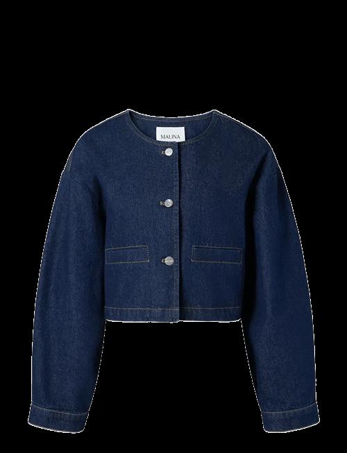 Malina | Elowen Cropped Denim Jacket | 38