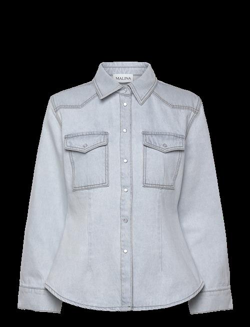Malina | Anthea Fitted Waist Denim Shirt | 42