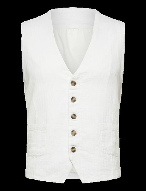 Lindbergh | Cotton Linen Waistcoat | XXXL
