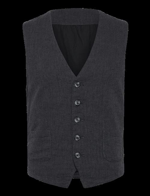 Lindbergh | Cotton Linen Waistcoat | L