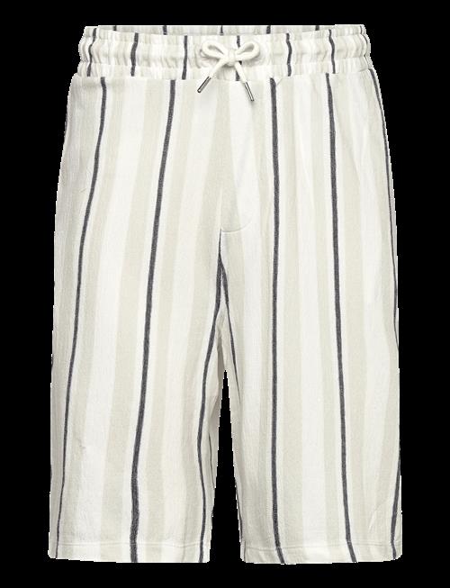 Lindbergh | Striped Terry Shorts With Elastic W | M