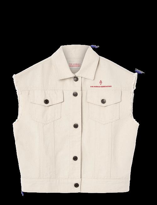 THE ANIMALS OBSERVATORY | Hog Kid Vest Raw White | 14 Y