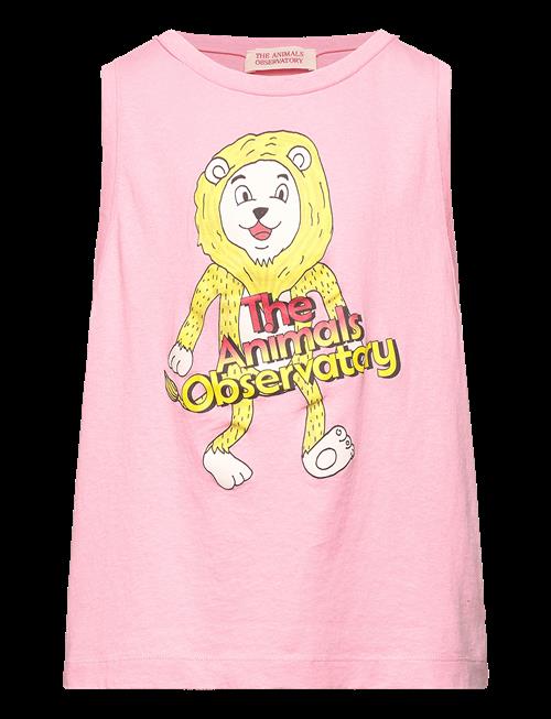 THE ANIMALS OBSERVATORY | Frog Kid Tank Top Pink | 10 Y