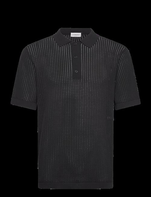 Lindbergh | Crochet Knitted S/S Polo | L