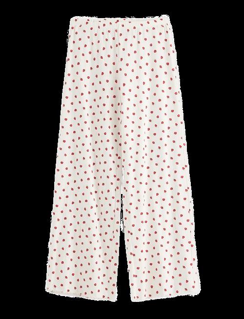 Lindex | Wide Pyjama Trousers In Pointelle | M