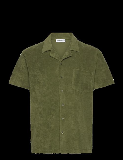 The Resort Co. | Terry Resort Shirt Cypress Green | XXL