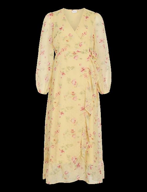 Vila | Viedee L/S Ankle Wrap Dress/Dc/Ka | 40