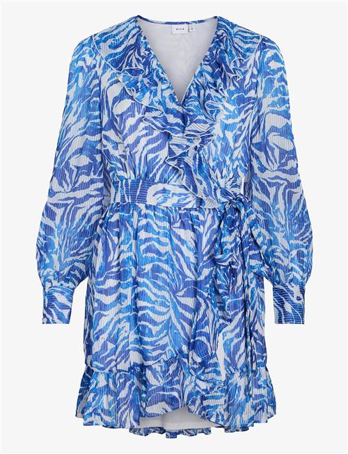 Vila | Vilyngba L/S Wrap Short Dress/Dc/Ka | 42