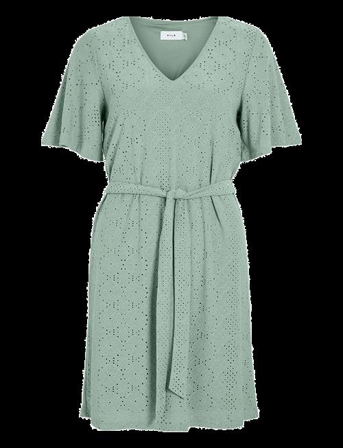 Vila | Vikally V-Neck S/S Short Dress | XS
