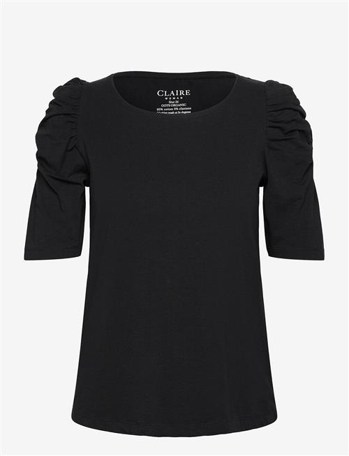 Claire Woman | Cwadrienne Draped T-Shirt | 34