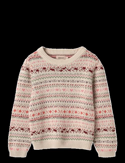 Wheat | Jacquard Pullover Olga | 110