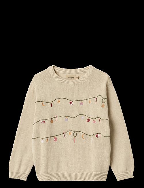 Wheat | Knit Pullover Embr. Lisa | 110
