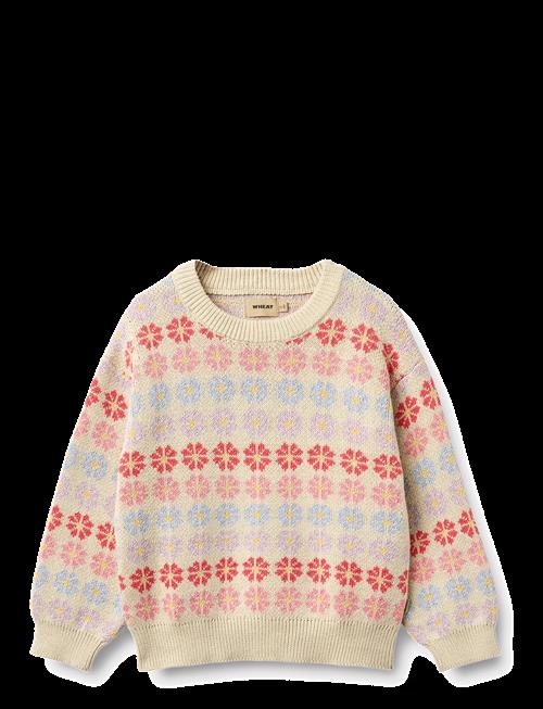 Wheat | Jacquard Pullover Harlow | 122