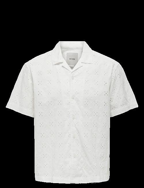 ONLY & SONS | Onsaron Loose Fit Ss Resort Shirt 0305 | S