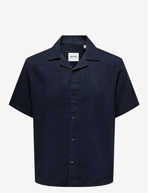 ONLY & SONS | Onskari Resort Ss Shirt Visc Lin 0075 Cs | XL