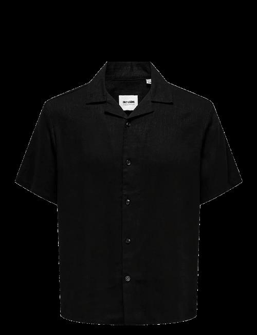ONLY & SONS | Onskari Resort Ss Shirt Visc Lin 0075 Cs | M
