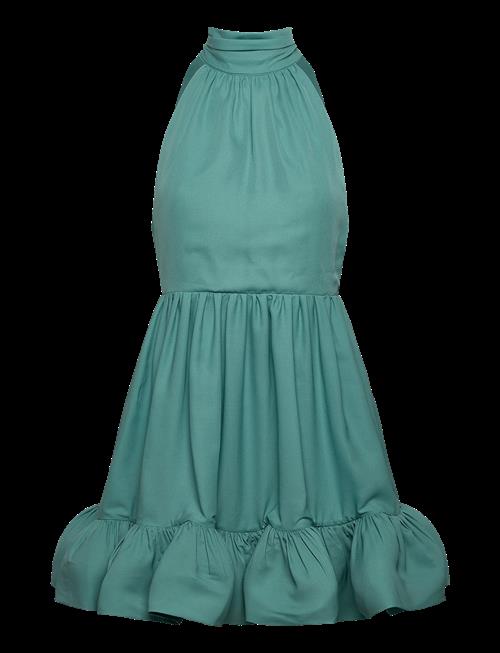Malina | Fern Halterneck Ruffled Mini Dress | XS
