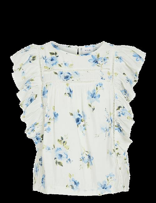 Vila | Viprinted O-Neck S/L Top/Ka | 34