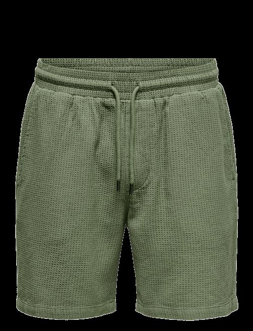 ONLY & SONS | Onsbertil Waffle Shorts | S
