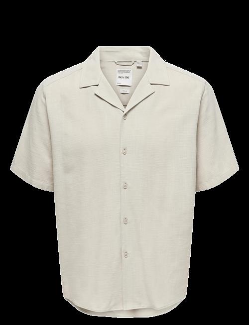 ONLY & SONS | Onsjannick Structure Ss Resort Shirt | M