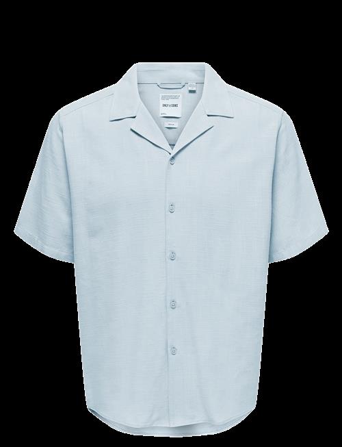 ONLY & SONS | Onsjannick Structure Ss Resort Shirt | L