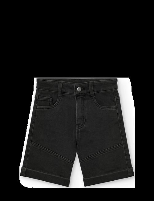 Boboli | Knit Denim Bermuda Shorts | 128
