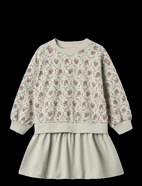 Wheat | Sweat Dress L/S Maggie | 110