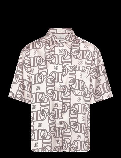 Dante6 | Dante6-Peju Logo Printed Long Blouse | 40